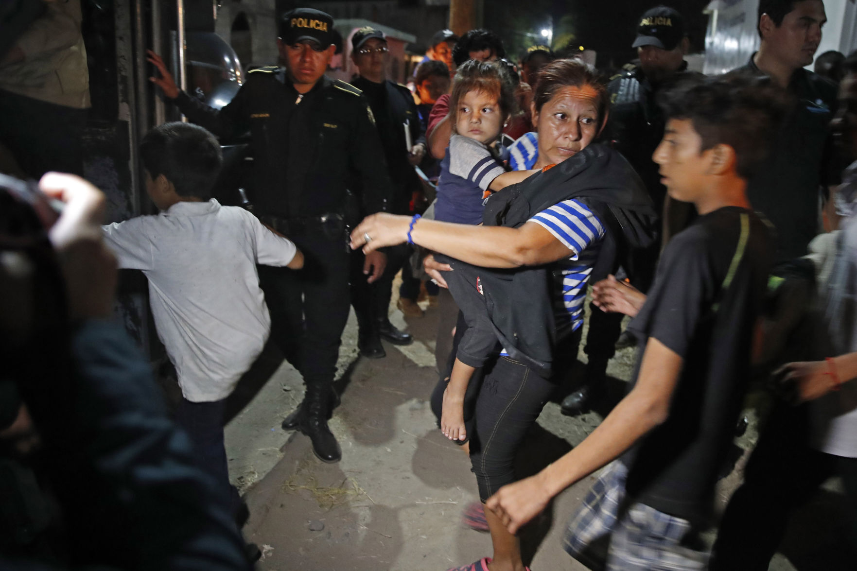 APTOPIX Mexico Central America Migrants